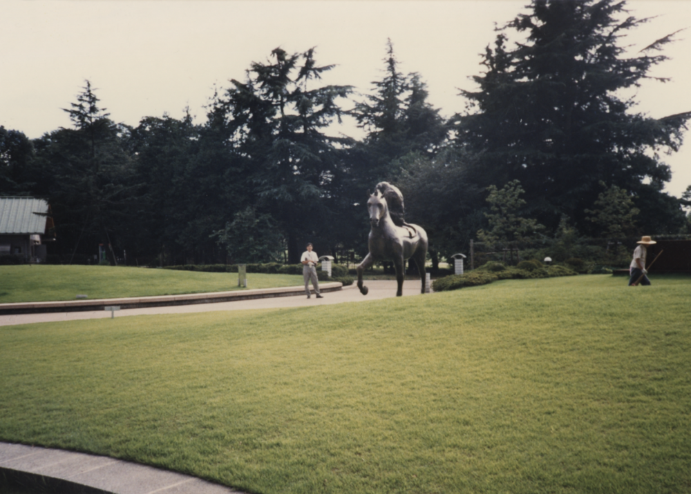 Horse and Cougar, 1984